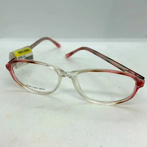 Tempo WO7016 Lil Eyeglasses Frames RXable Pink/Mauve Crystal NWT